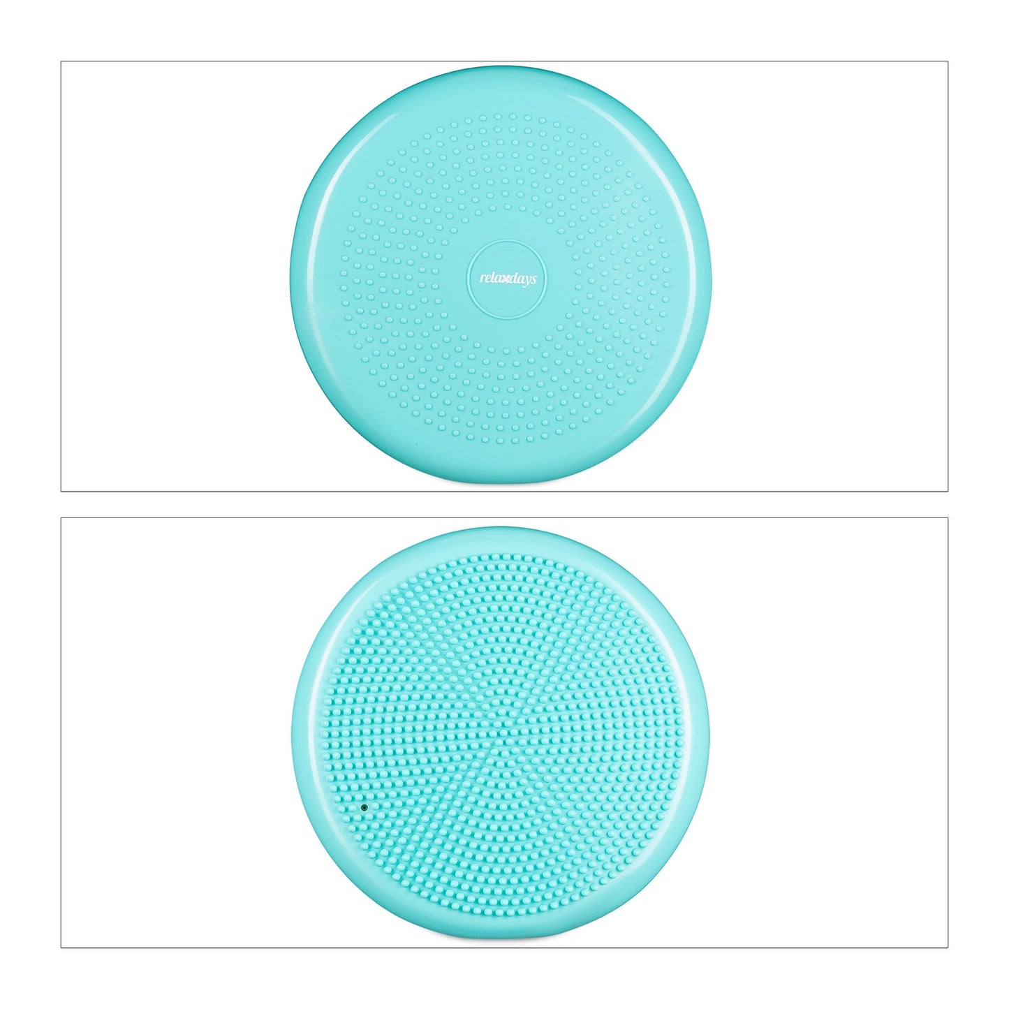 Balance cushion with 2 massage balls