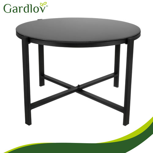 Balcony Furniture Set - 4 Pieces, Steel & Teslin Fabric