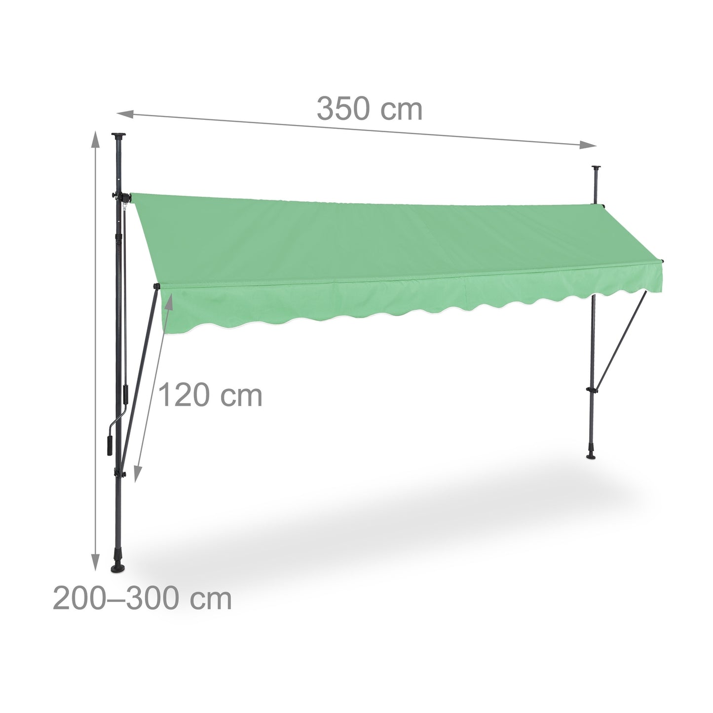 Balcony awning