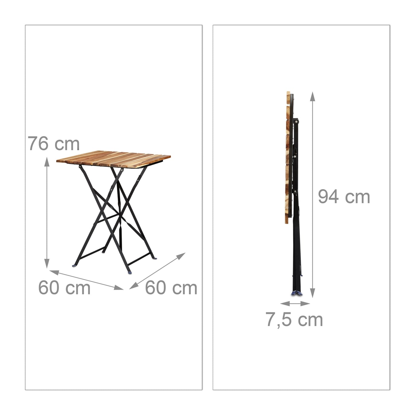 Balcony furniture set