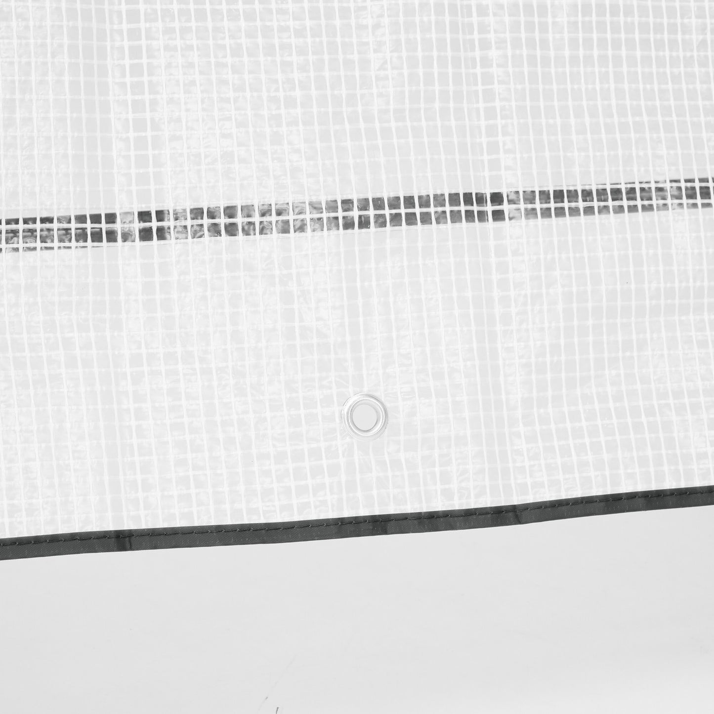 Balcony greenhouse with 4 shelves