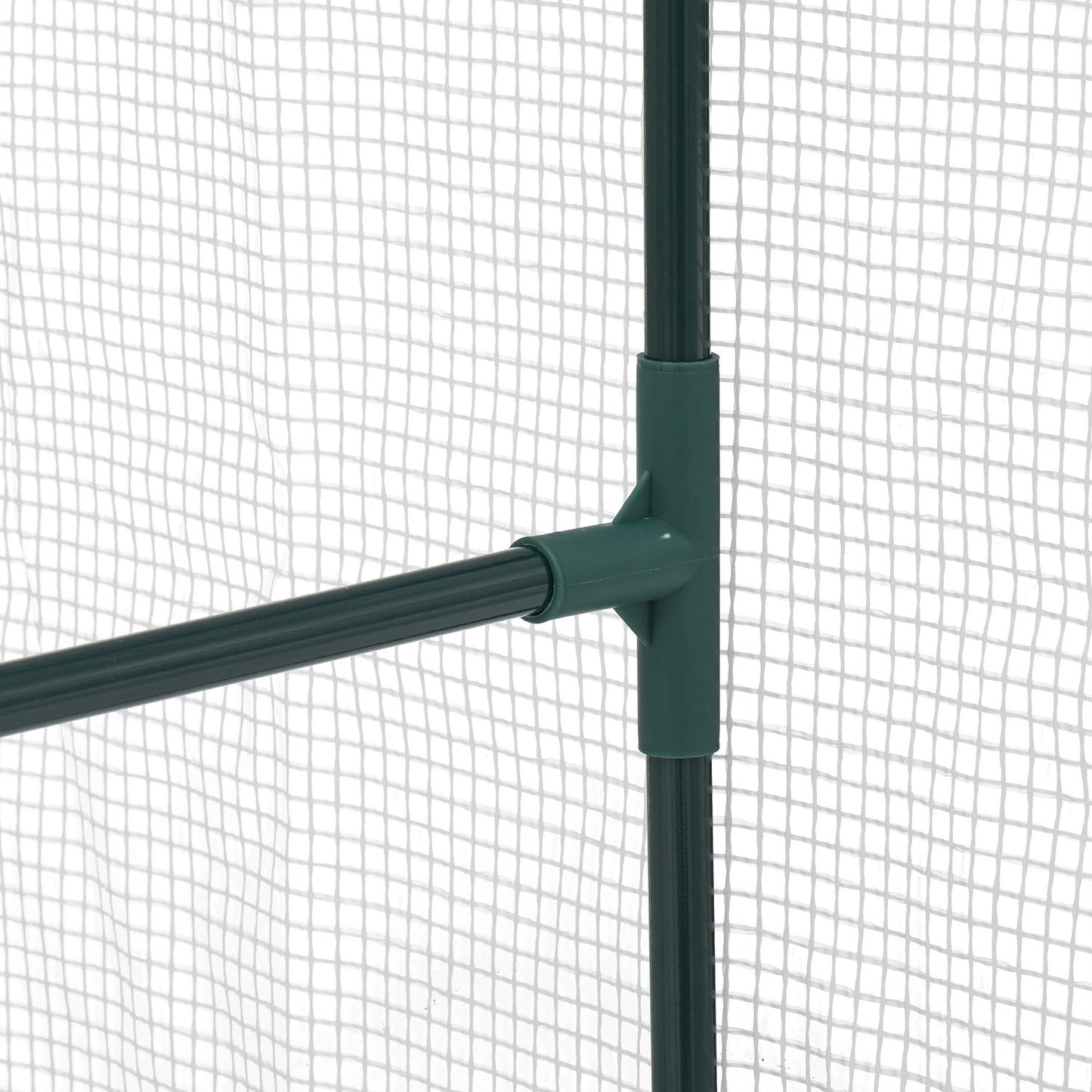 Balcony greenhouse with 4 shelves