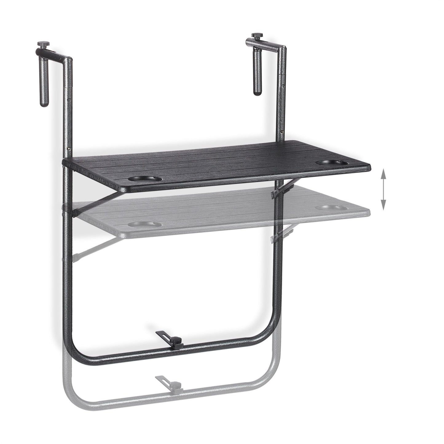 Balcony table foldable