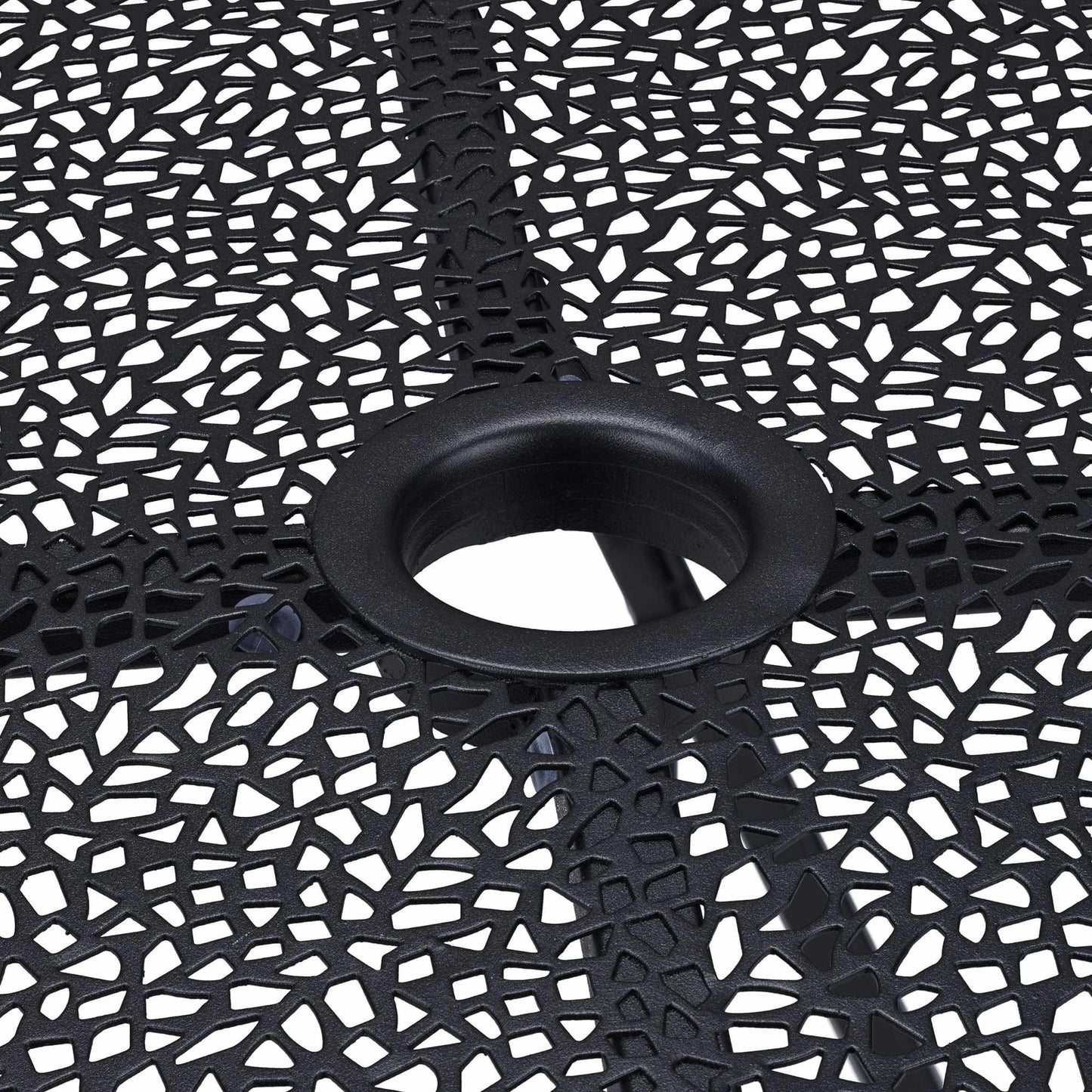 Balcony table foldable black