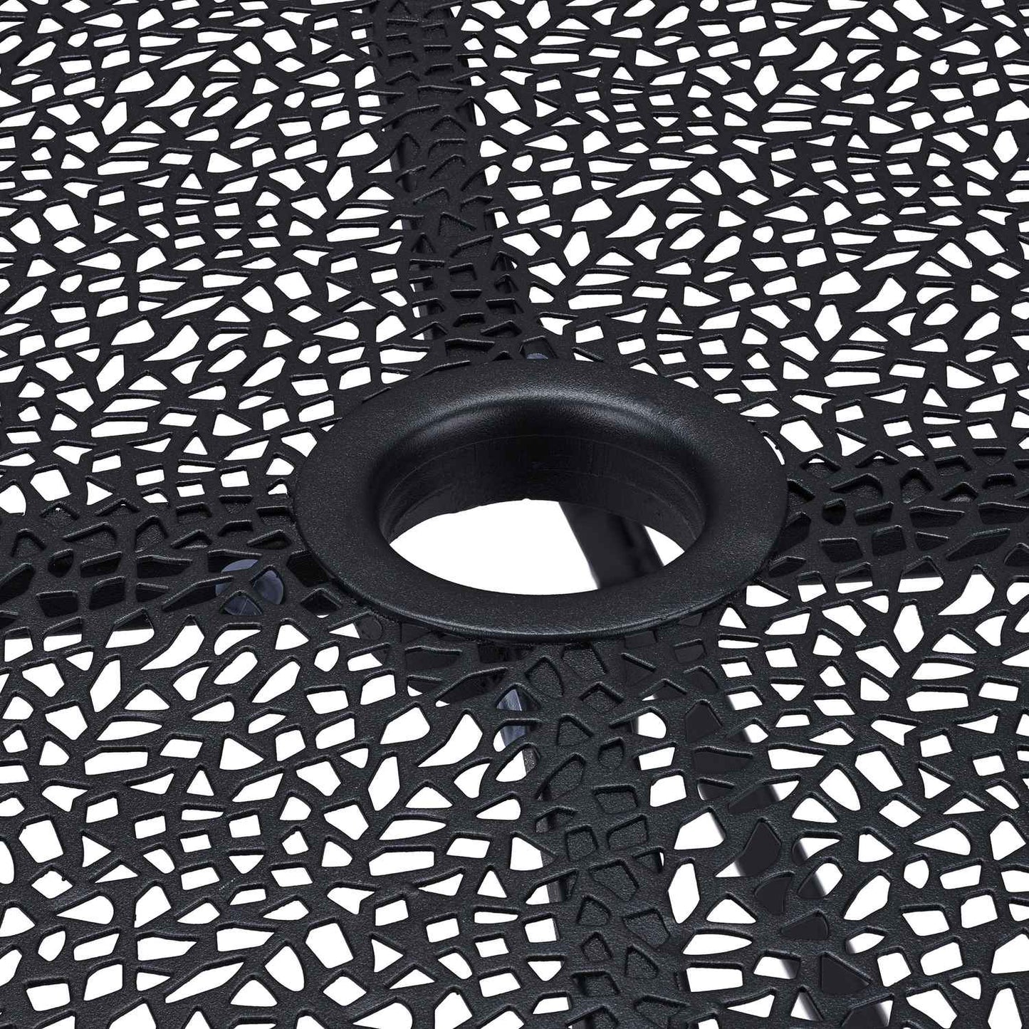 Balcony table foldable black