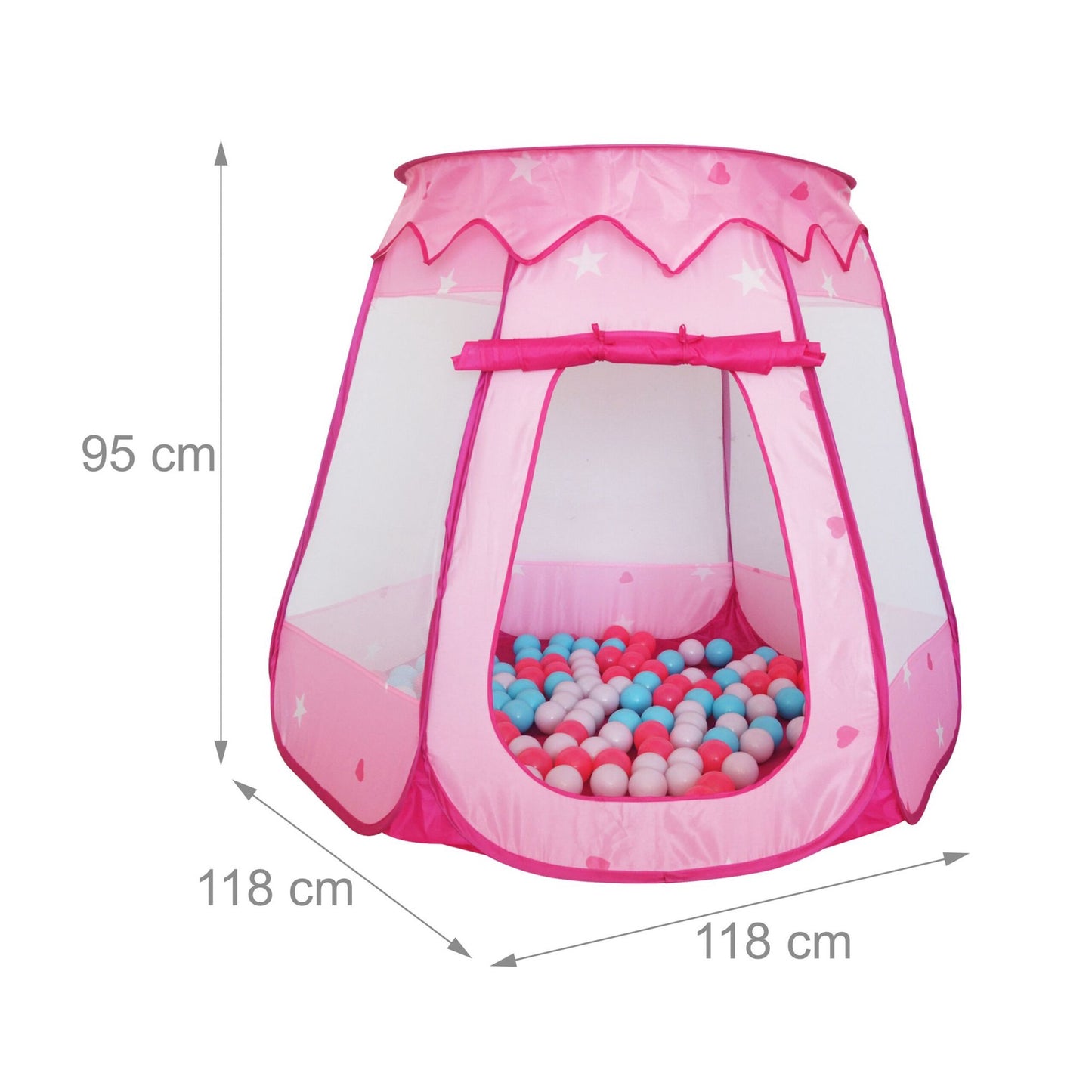 Ball Pit with 100 Balls – Indoor/Outdoor Play