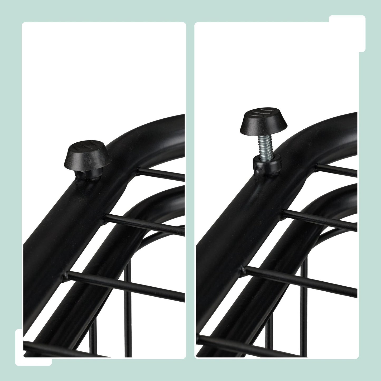 Ball Rack with Basket – 7 Shelves, Metal Storage