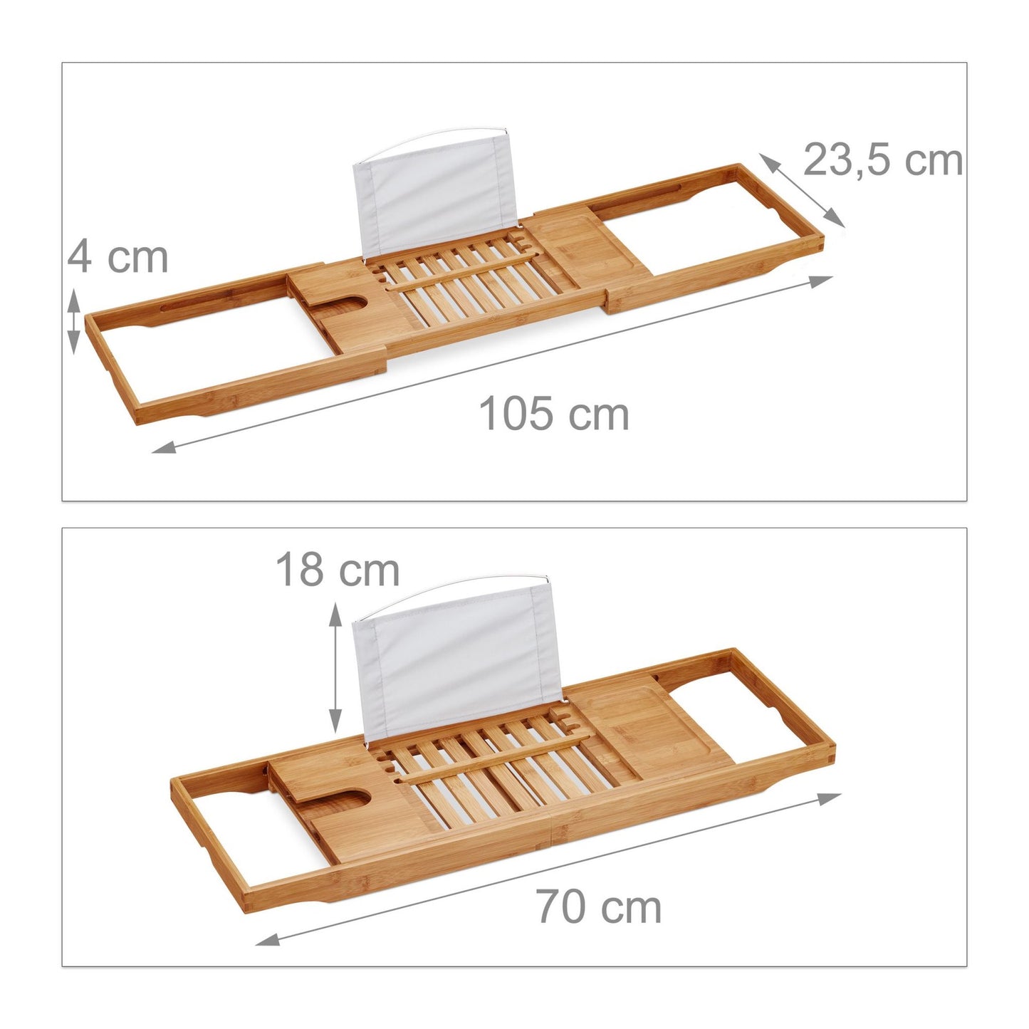 Bamboo Bath Tray