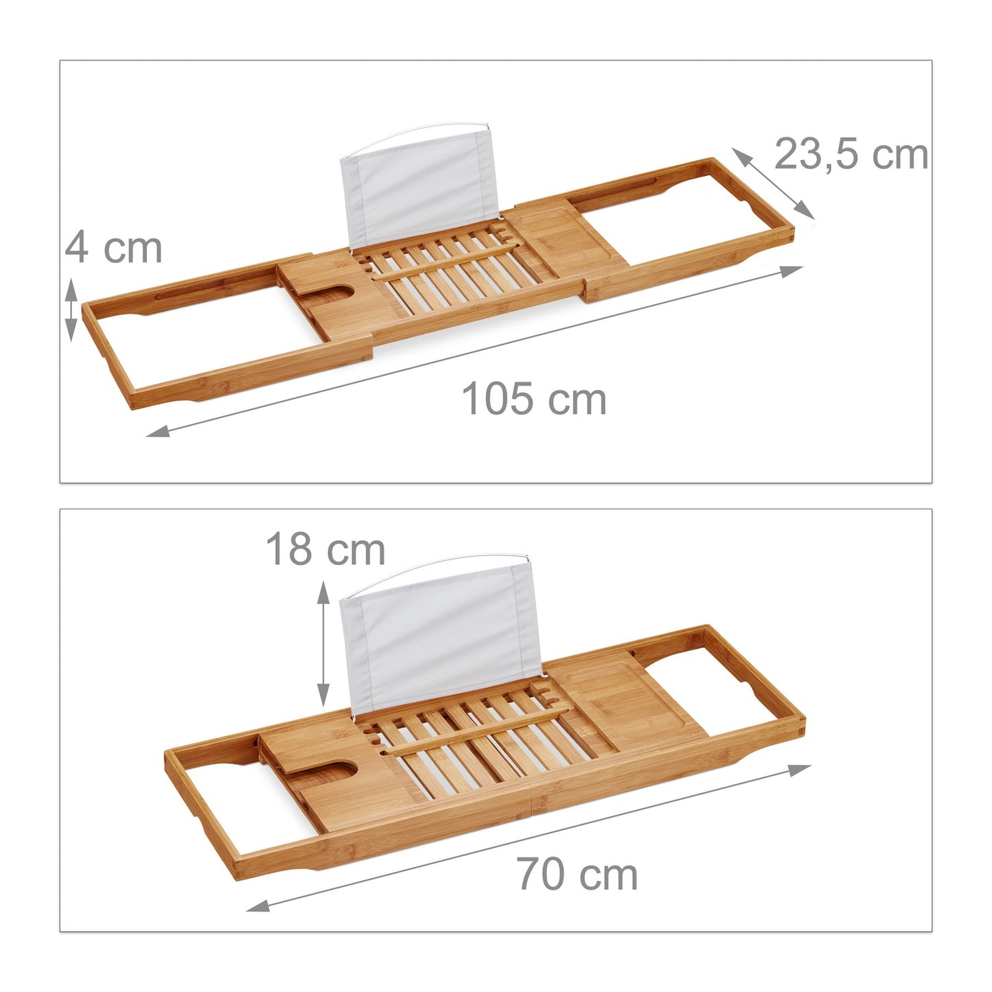 Bamboo Bath Tray