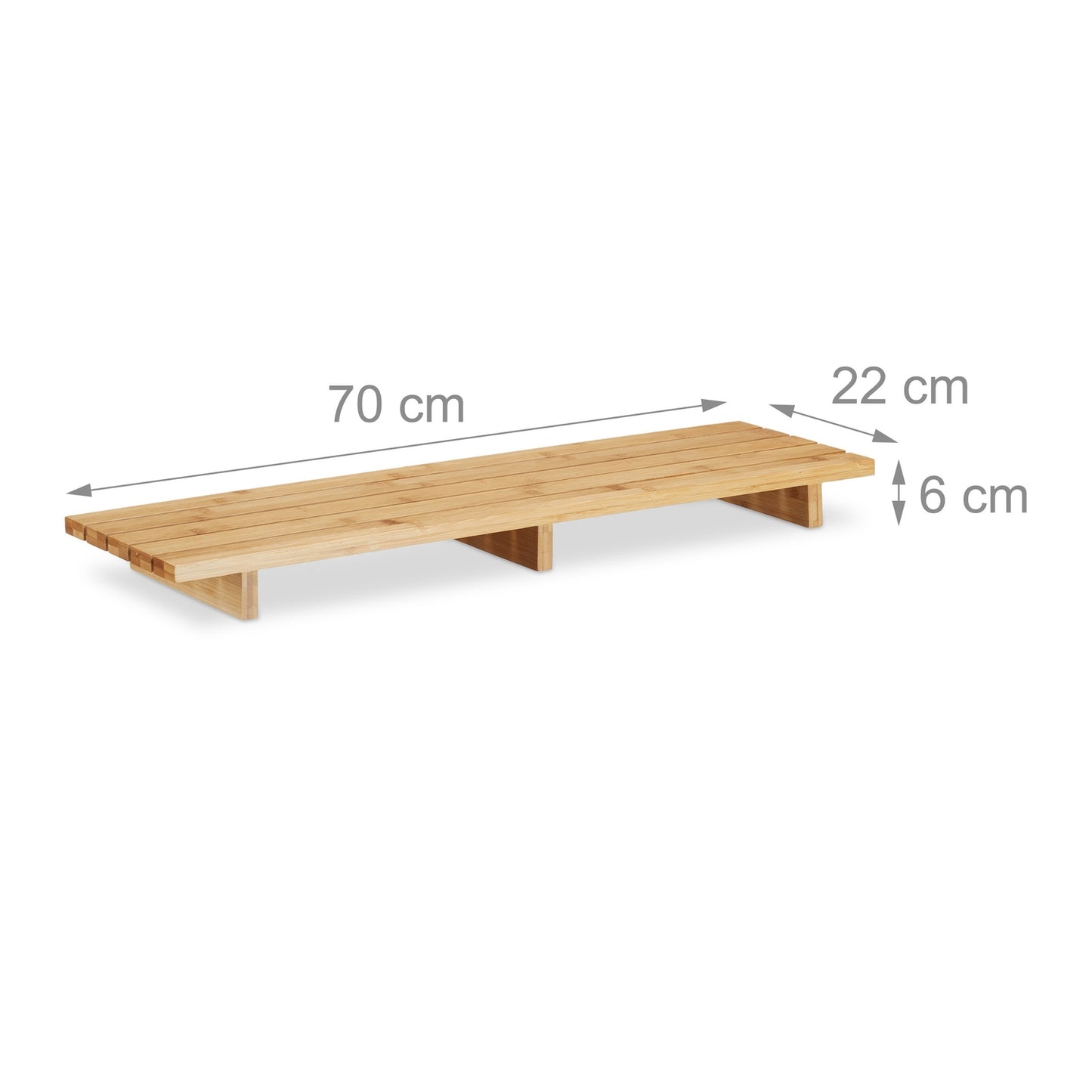 Bamboo Bathtub Caddy 70 cm
