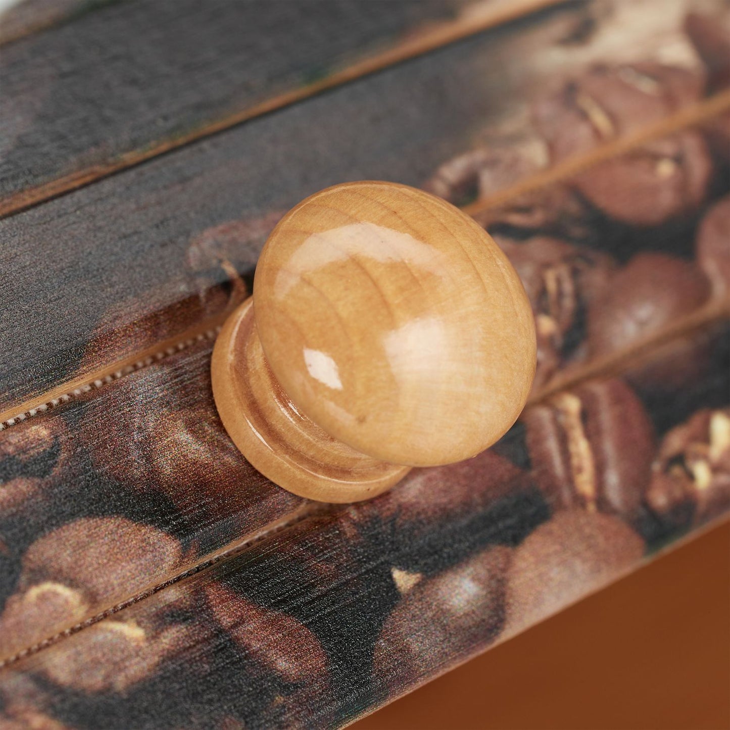 Bamboo Bread Box with Roll Top