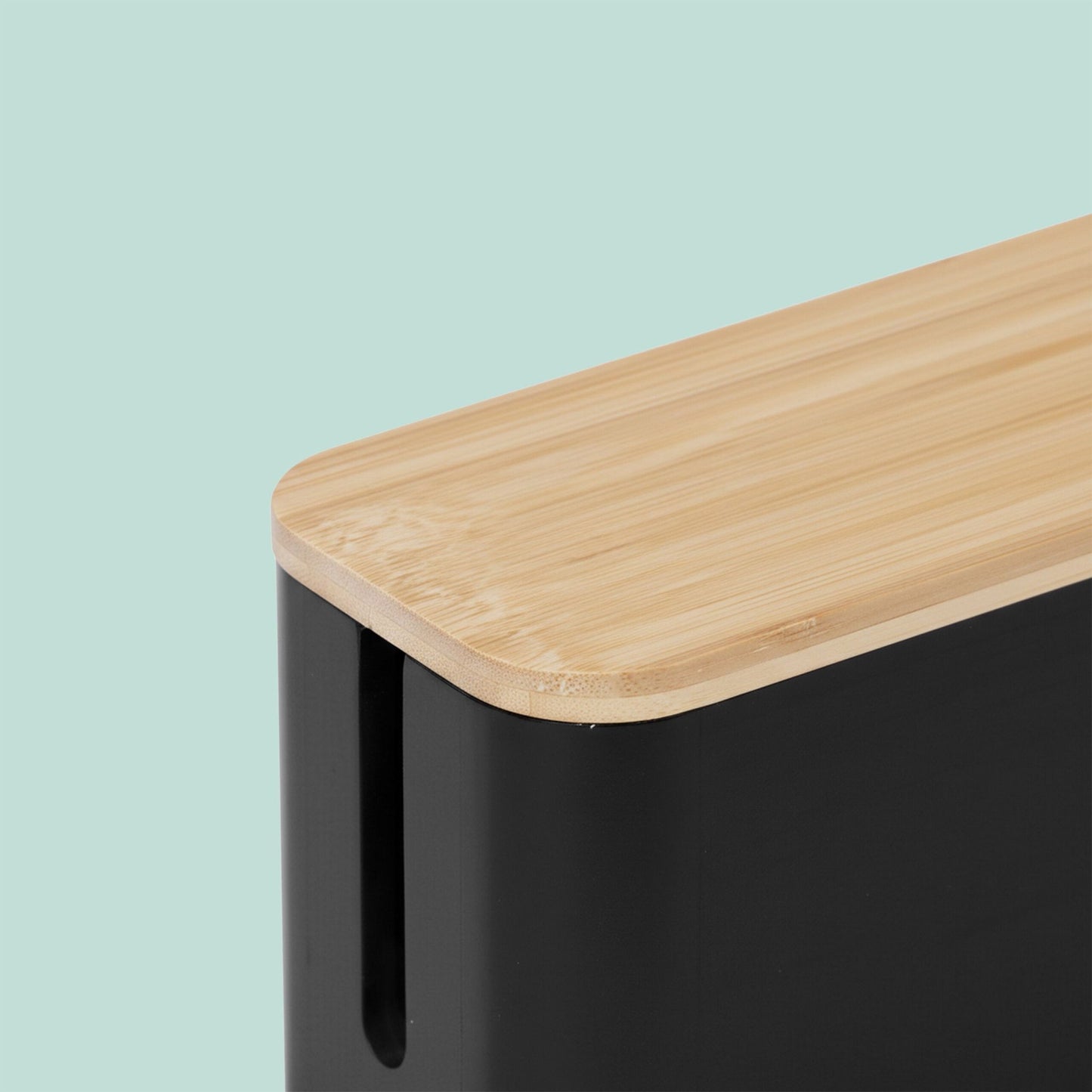 Bamboo Cable Box – Organize & Hide Cords Safely
