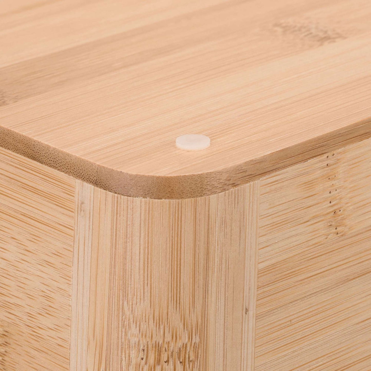Bamboo Cable Management Box for Power Strips