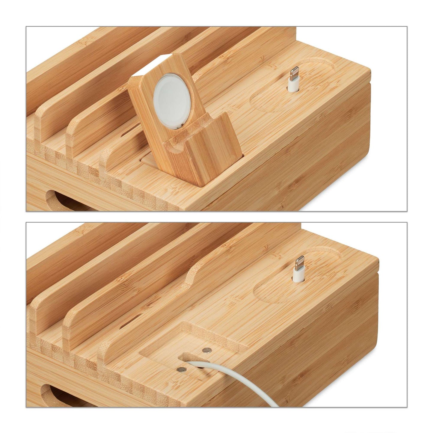 Bamboo Charging Station