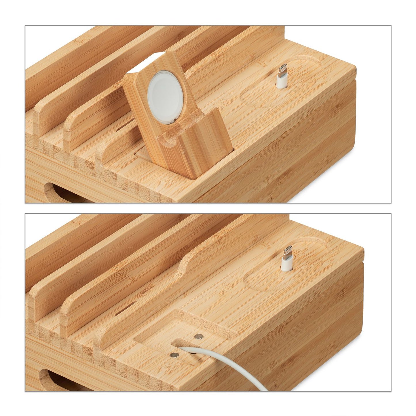 Bamboo Charging Station