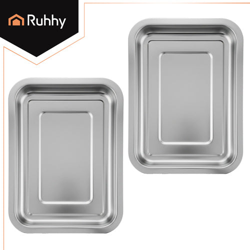 Bamboo Chopping Board with 2 Pull-Out Containers