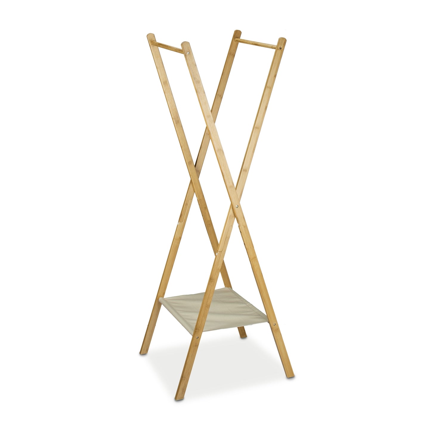 Bamboo Clothes Stand