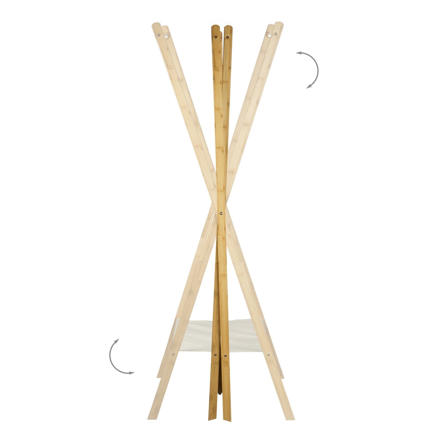 Bamboo Clothes Stand