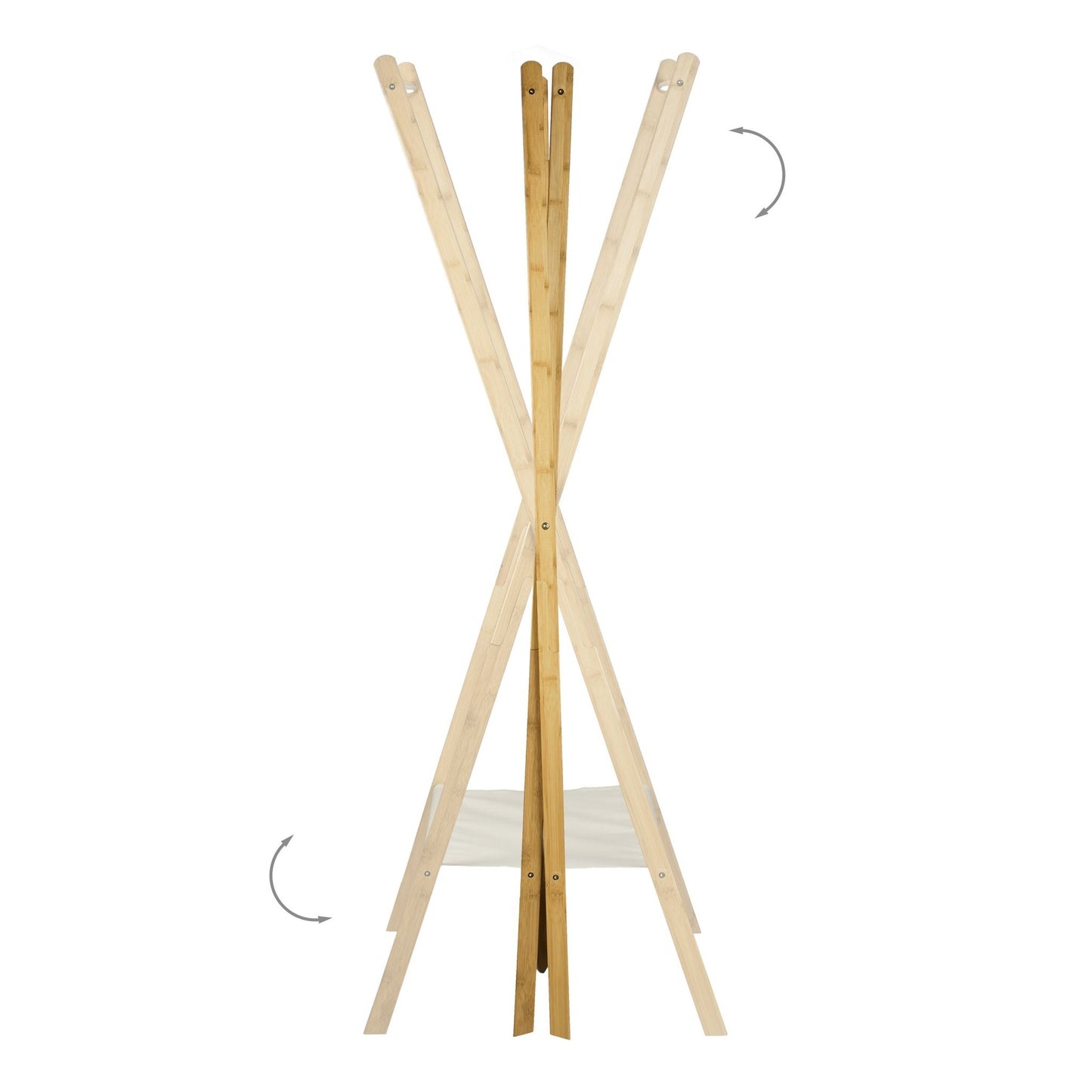 Bamboo Clothes Stand