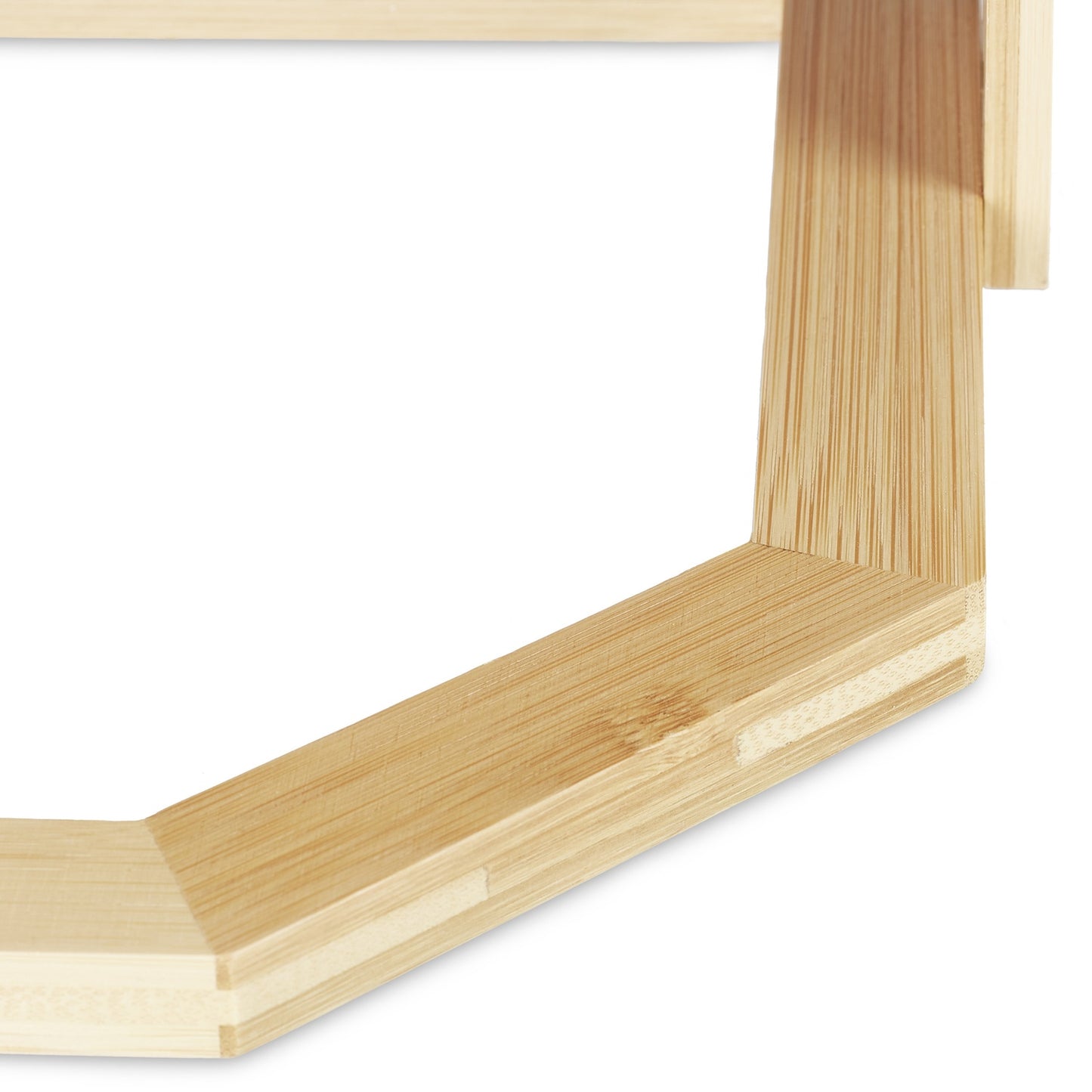 Bamboo Corner Shelf for the Kitchen