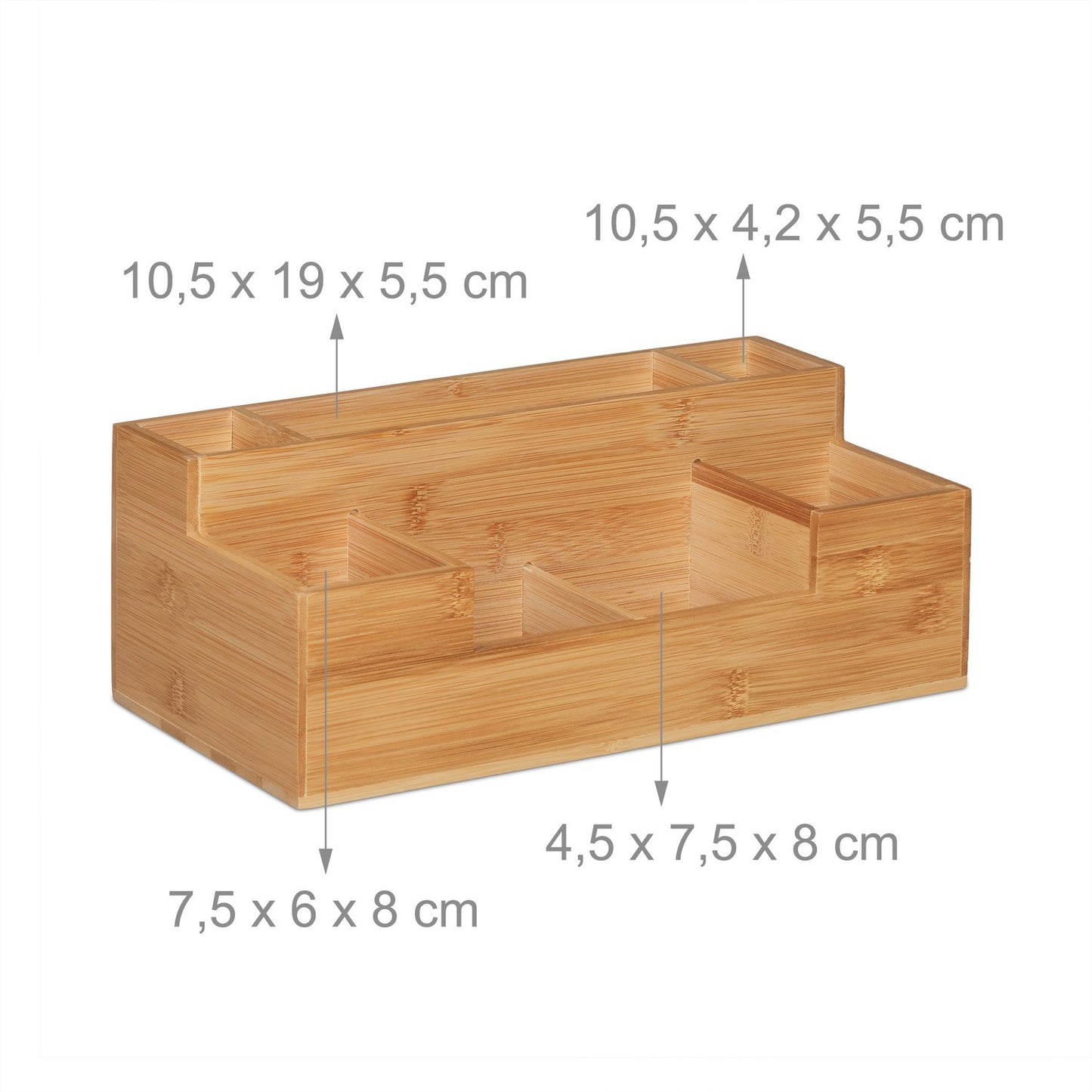 Bamboo Desk Organiser