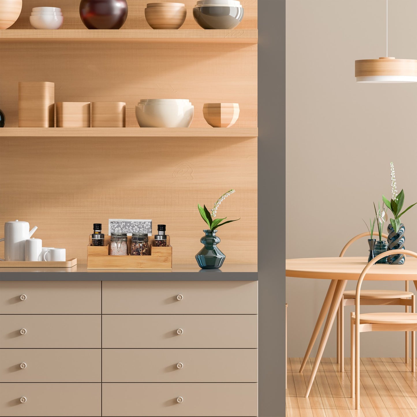 Bamboo Desk Organiser
