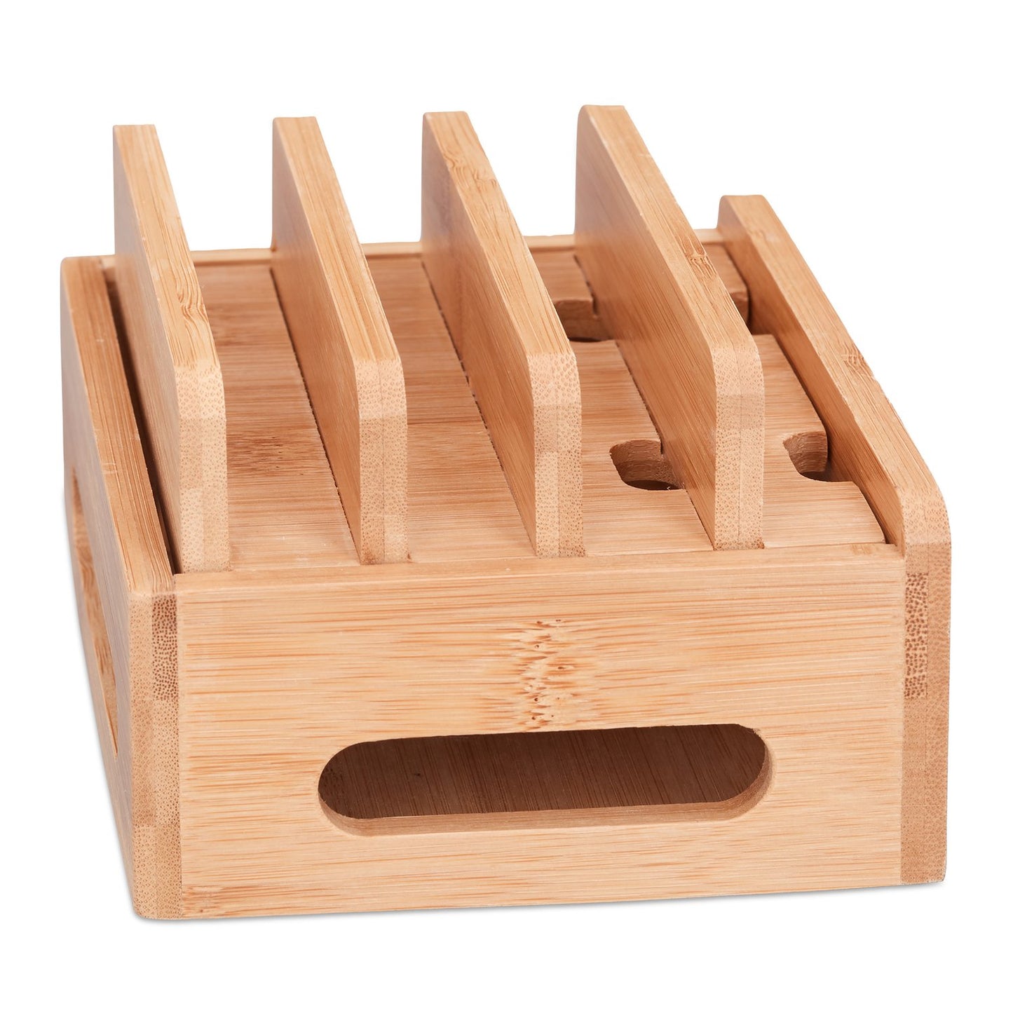 Bamboo Docking Station for 6 Devices