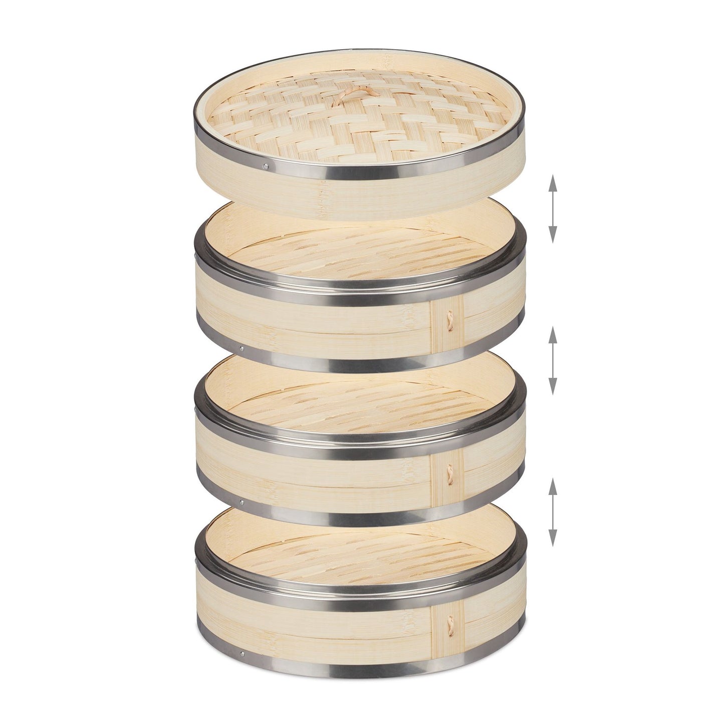 Bamboo Steamer 3 Tier