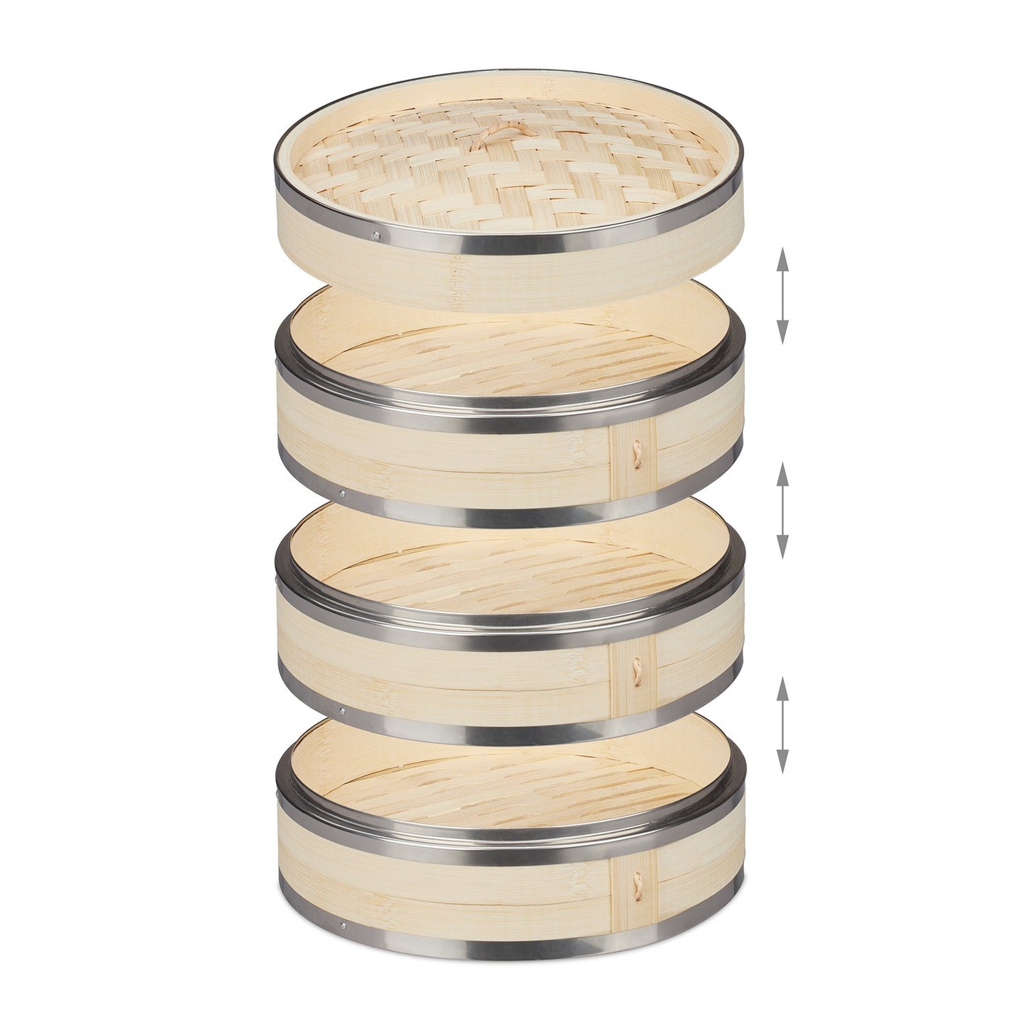 Bamboo Steamer 3 Tier