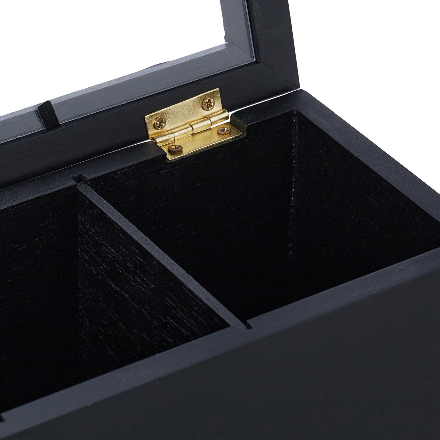 Bamboo Tea Bag Organizer with 6 Compartments