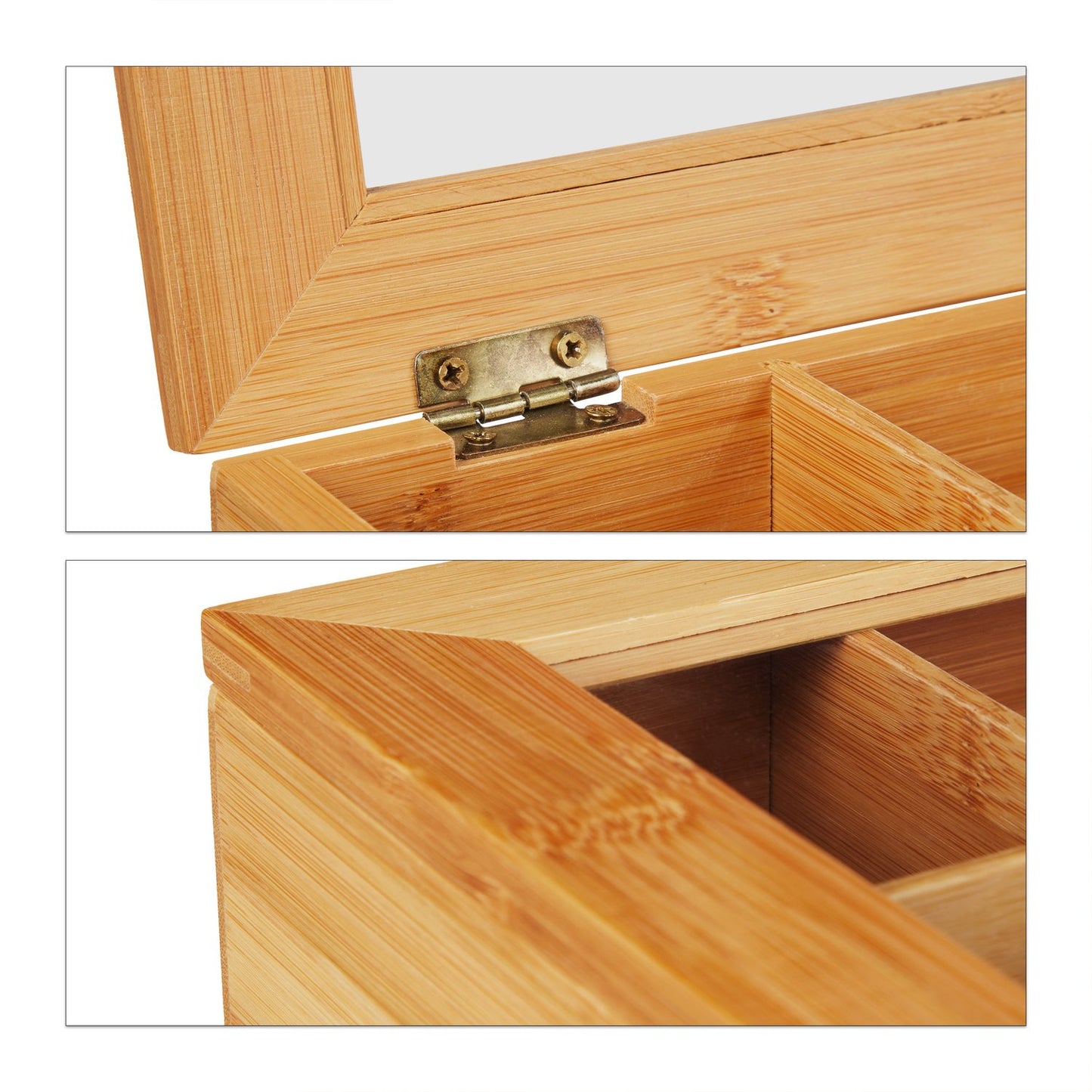 Bamboo Tea Box with Drawer