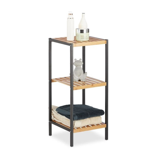 Bamboo and Steel Shelf