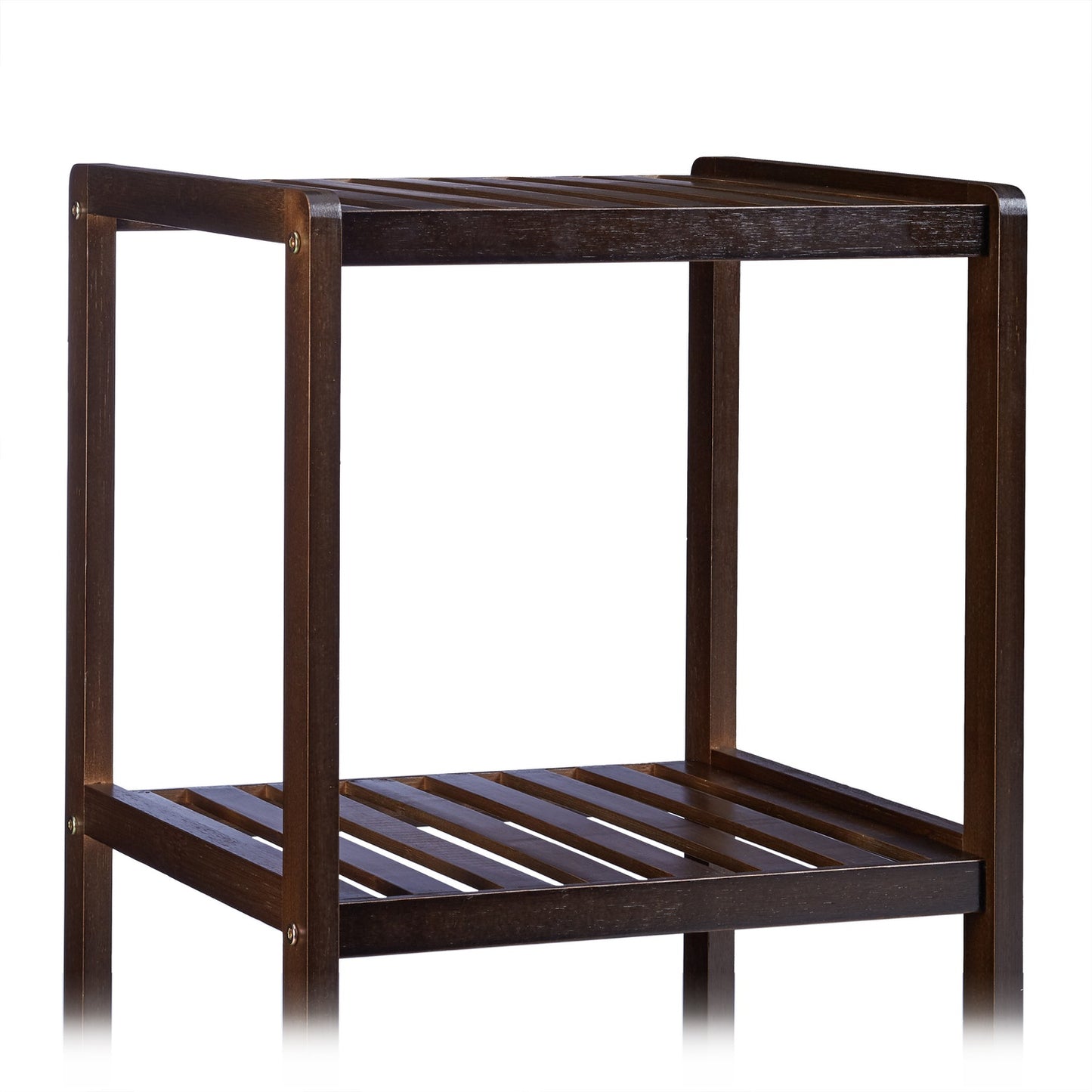 Bamboo bathroom shelf with 3 shelves