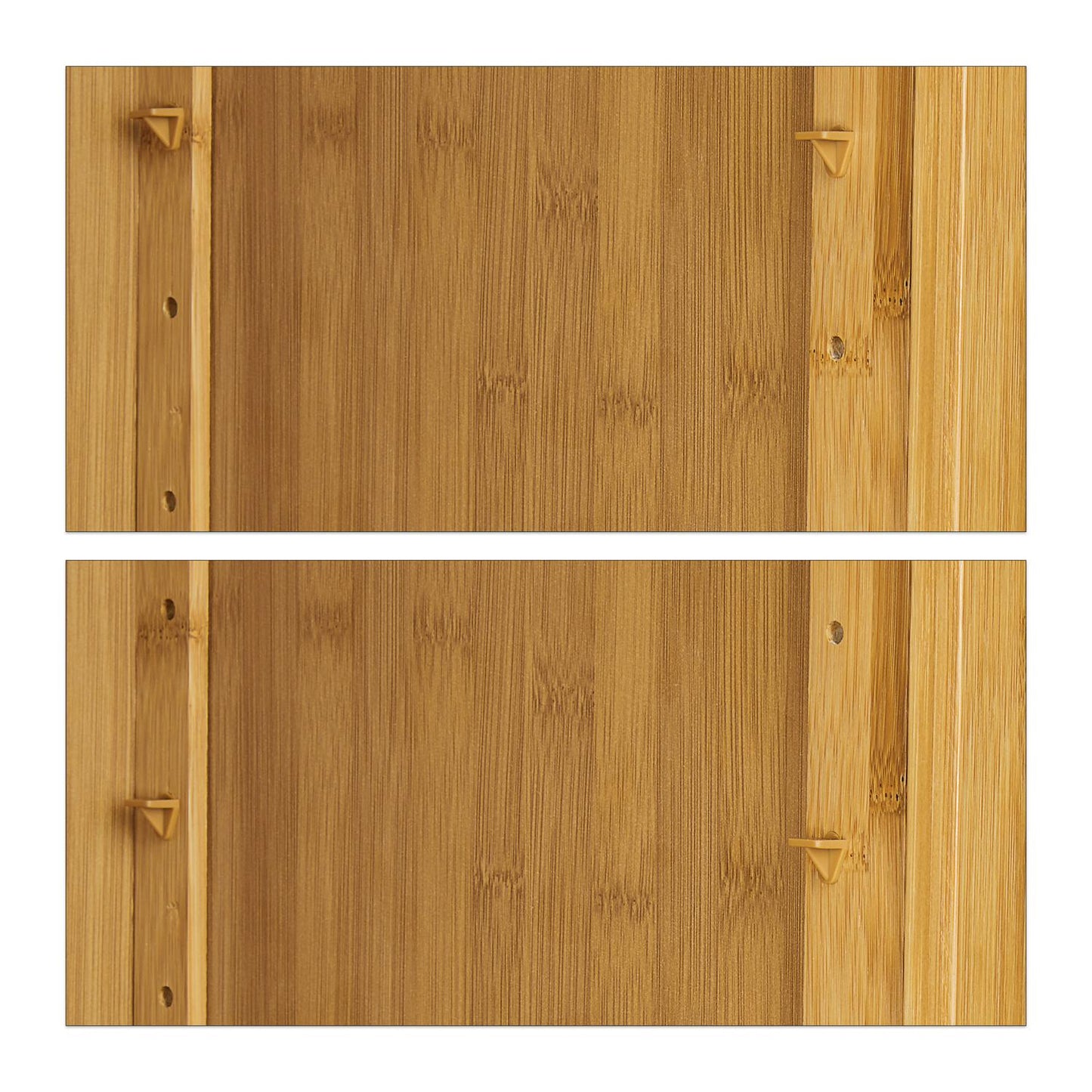 Bamboo bathroom shelf with 5 shelves