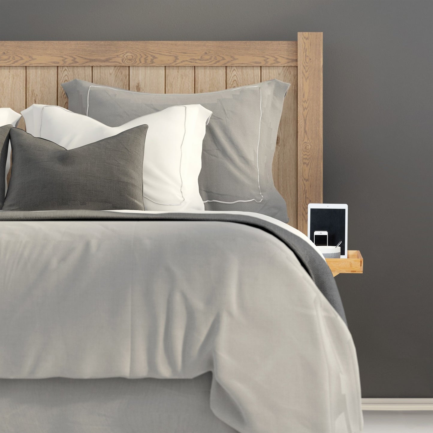 Bamboo bed tray