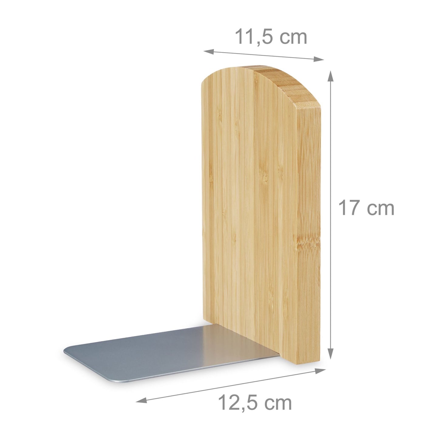 Bamboo bookend - set of 2