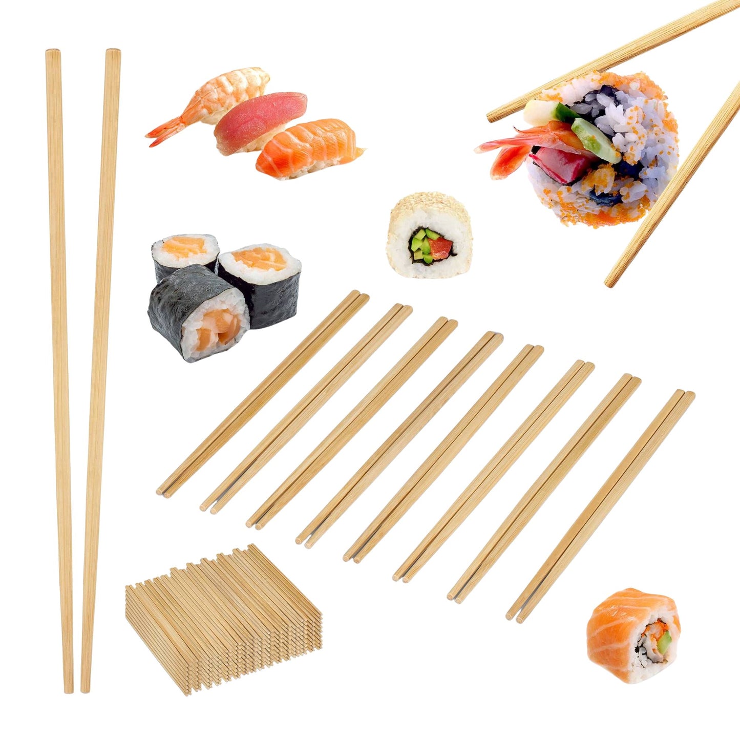 Bamboo chopsticks 144 pairs