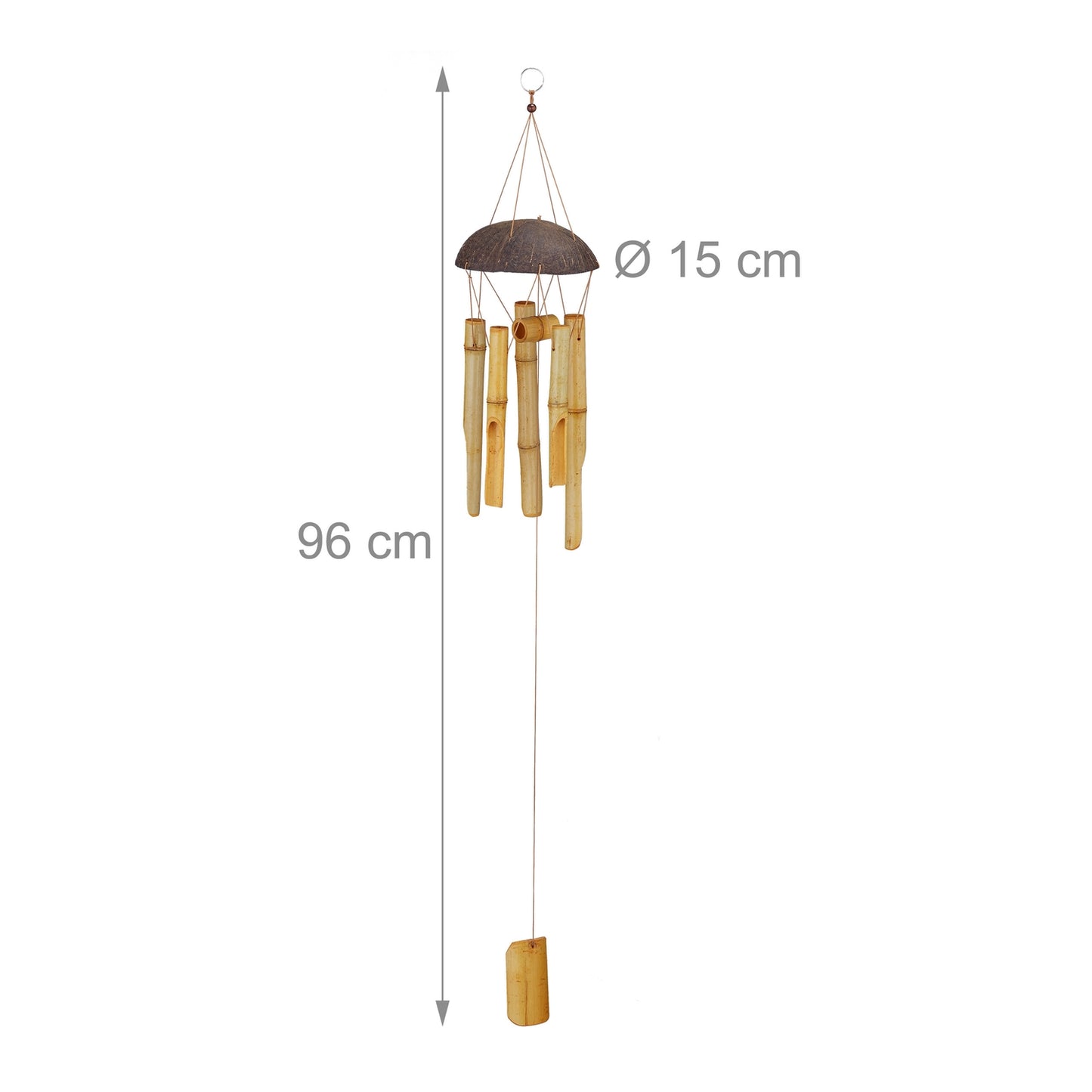Bamboo & coconut wind chimes