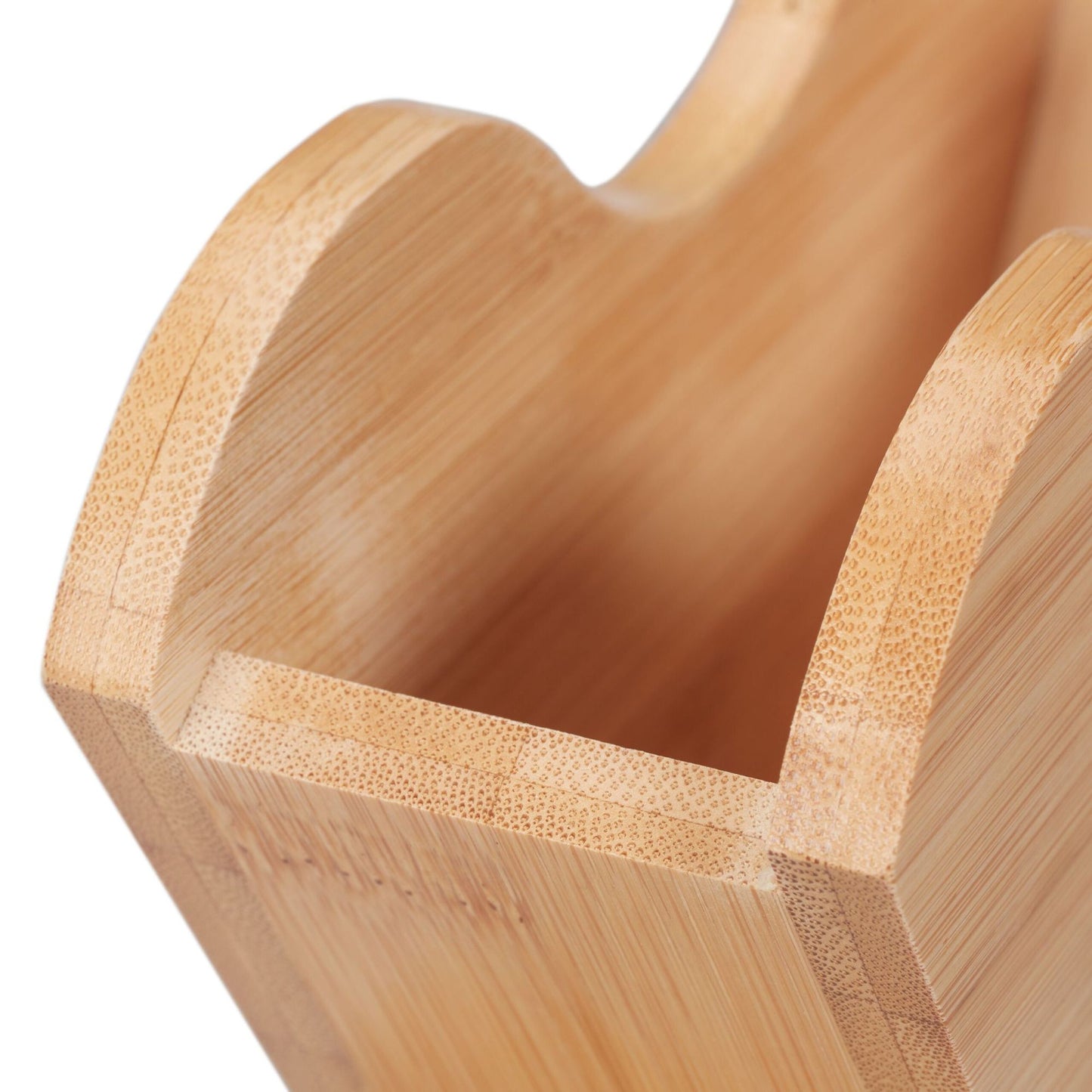 Bamboo coffee filter holder