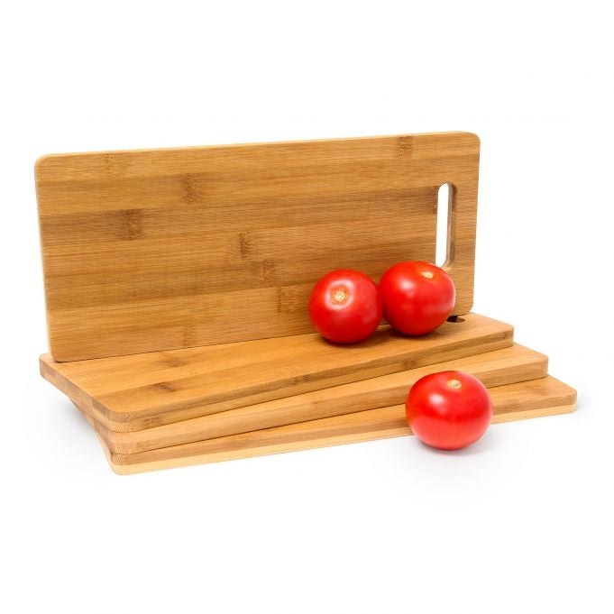 Bamboo cutting boards set of 4
