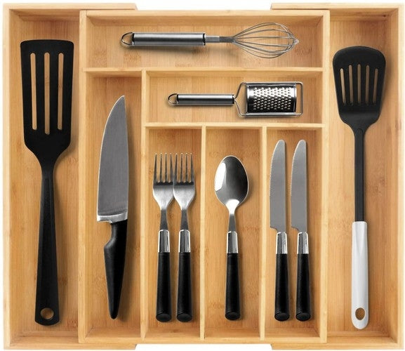 Bamboo insert / organizer for Ruhhy 19189 drawer