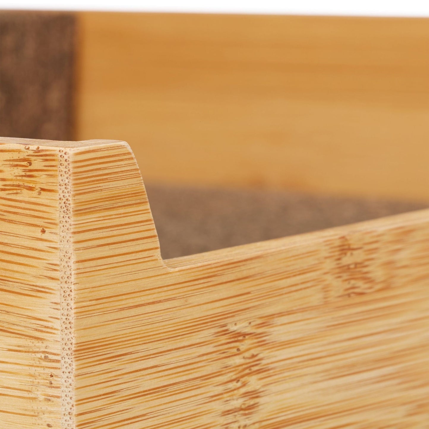 Bamboo knife holder