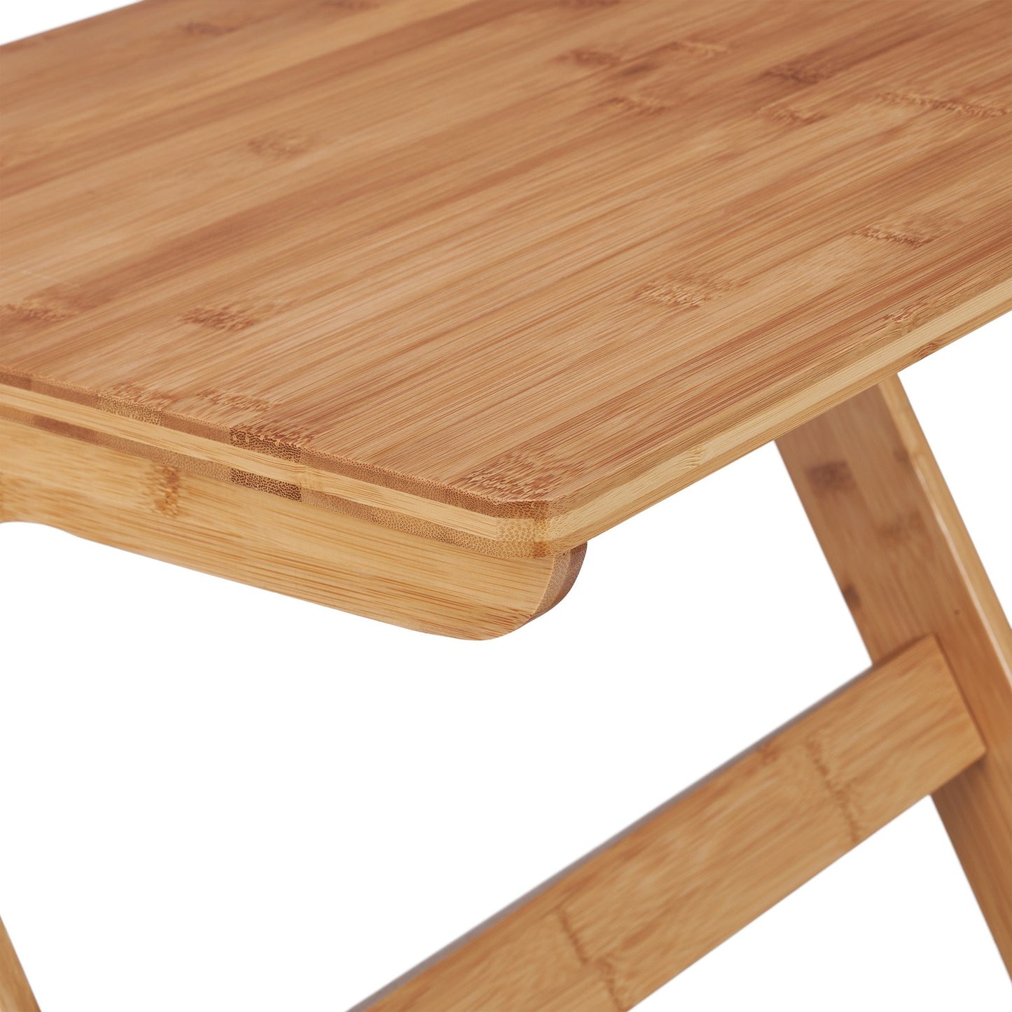 Bamboo laptop table