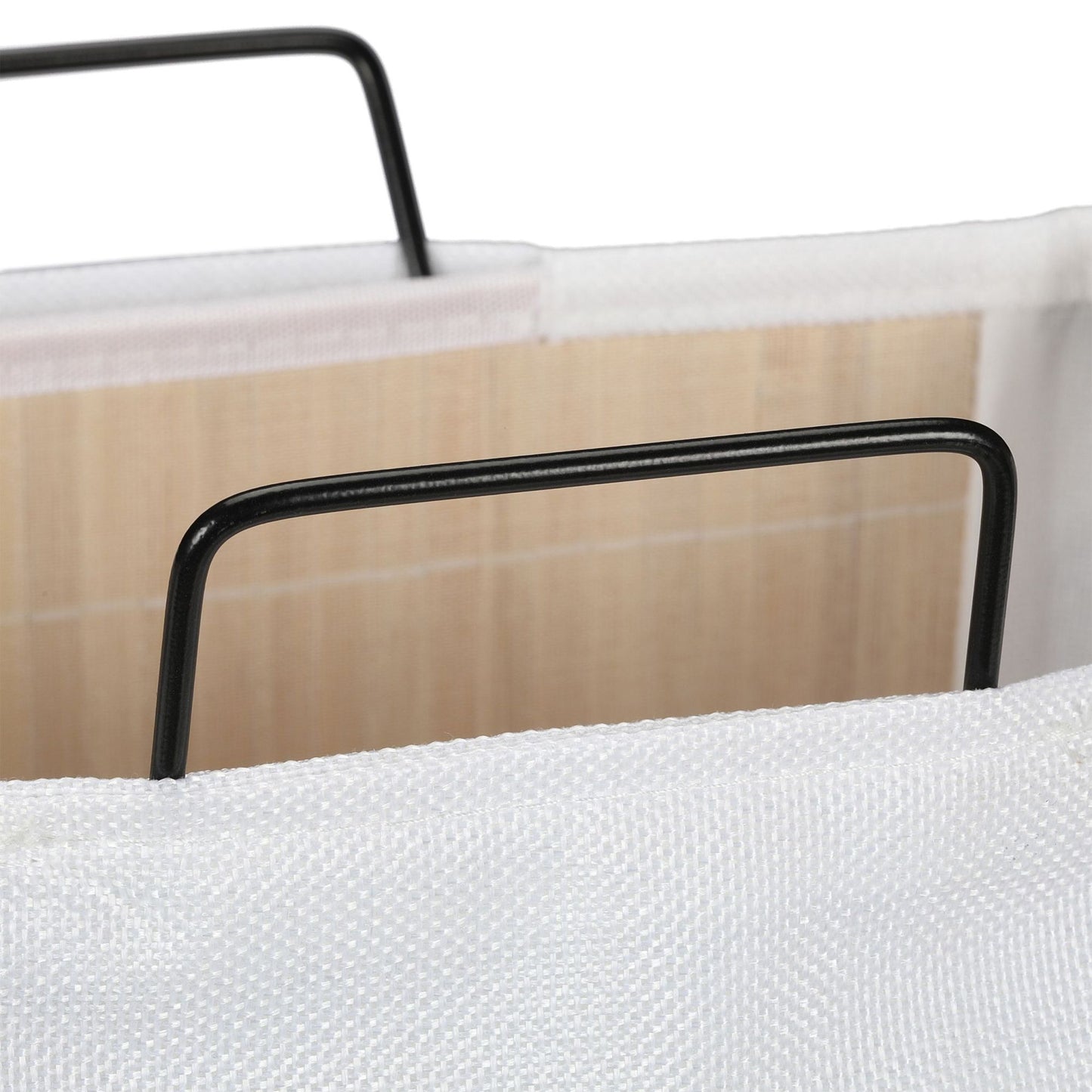 Bamboo laundry basket