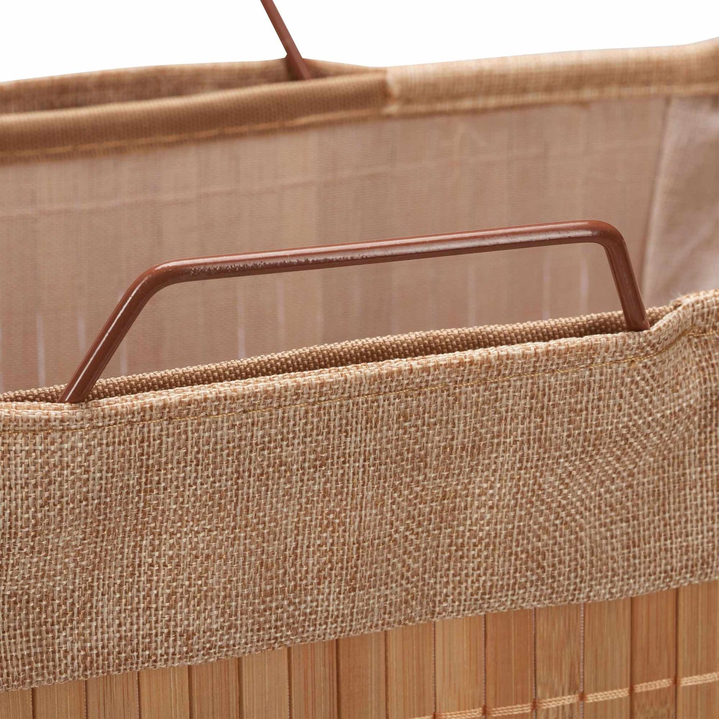 Bamboo laundry basket
