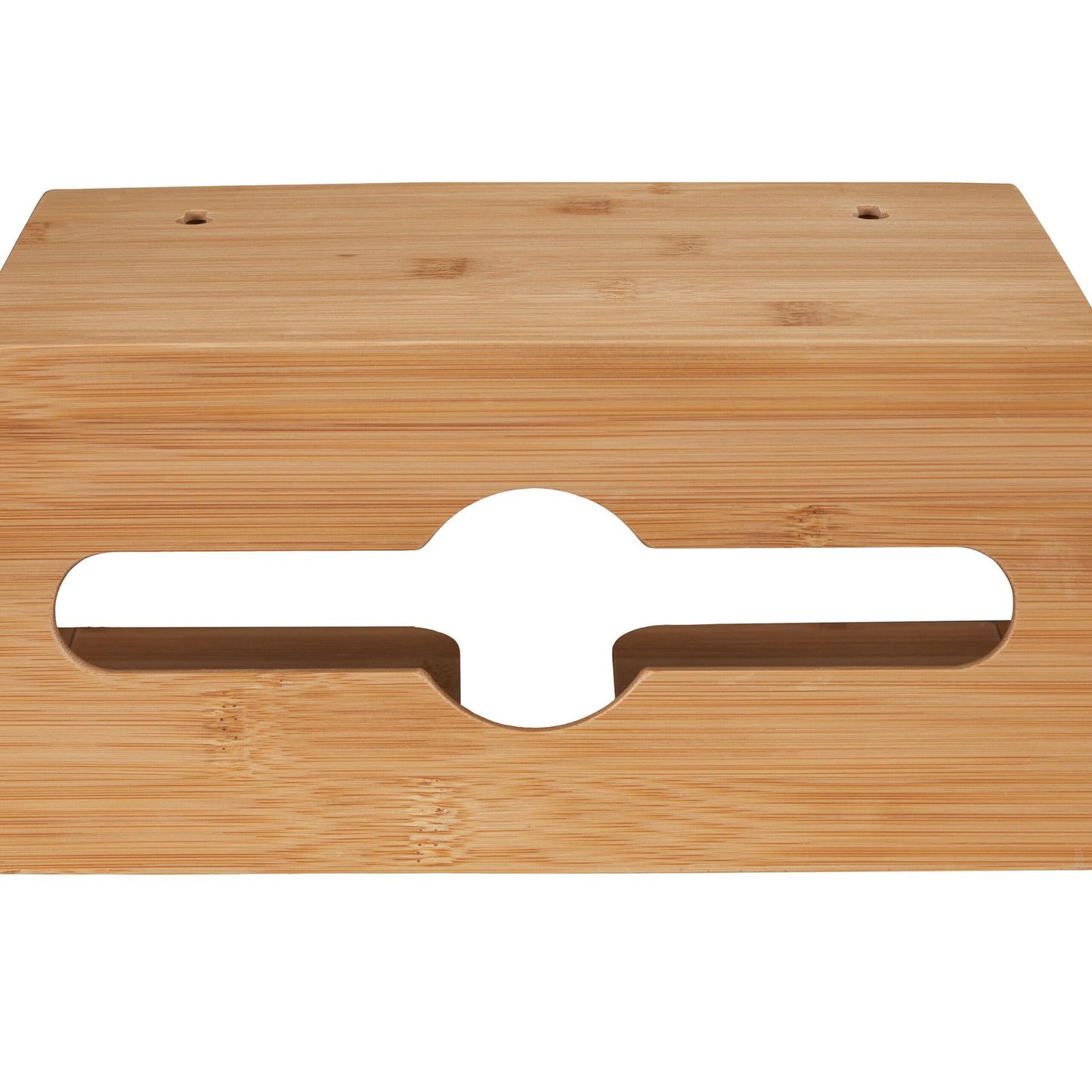 Bamboo paper towel dispenser