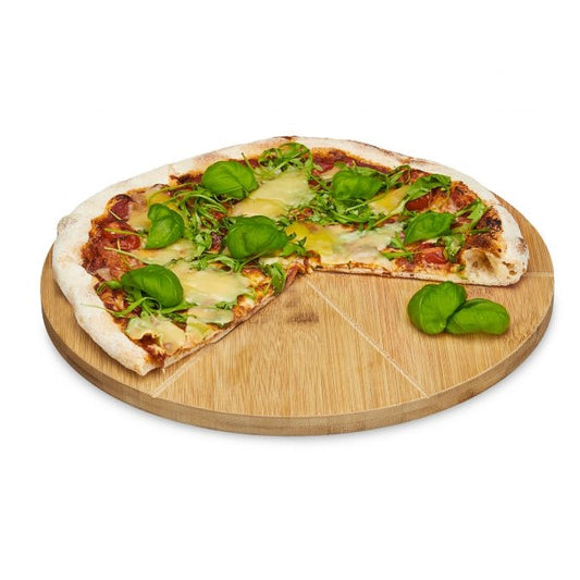 Bamboo pizza plate