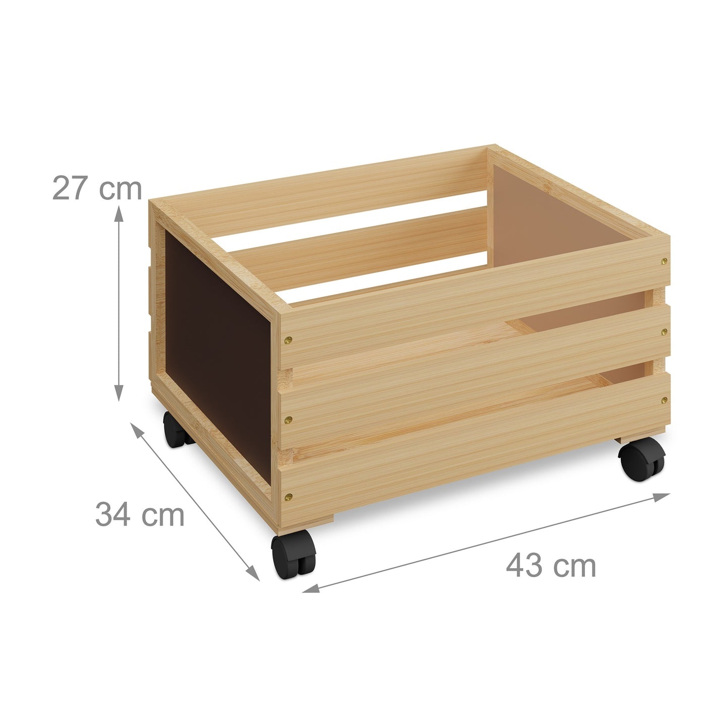 Bamboo record box