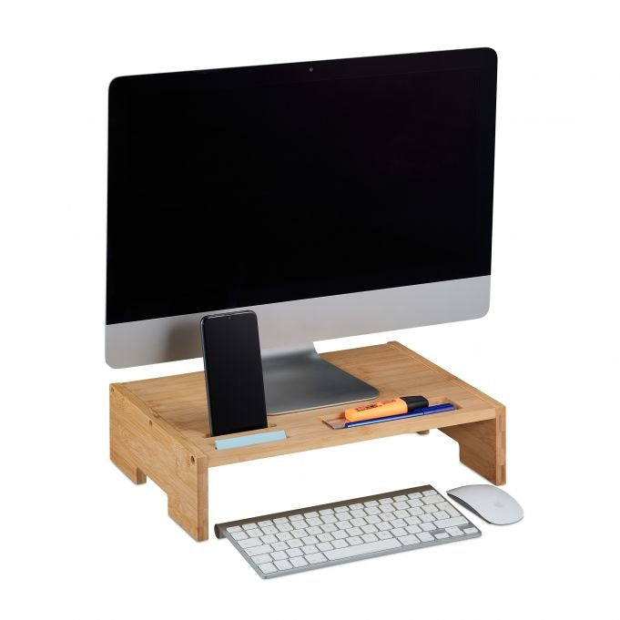 Bamboo screen stand