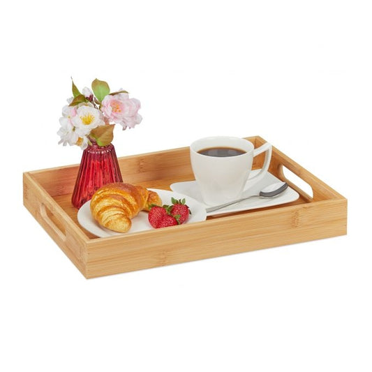 Bamboo serving tray